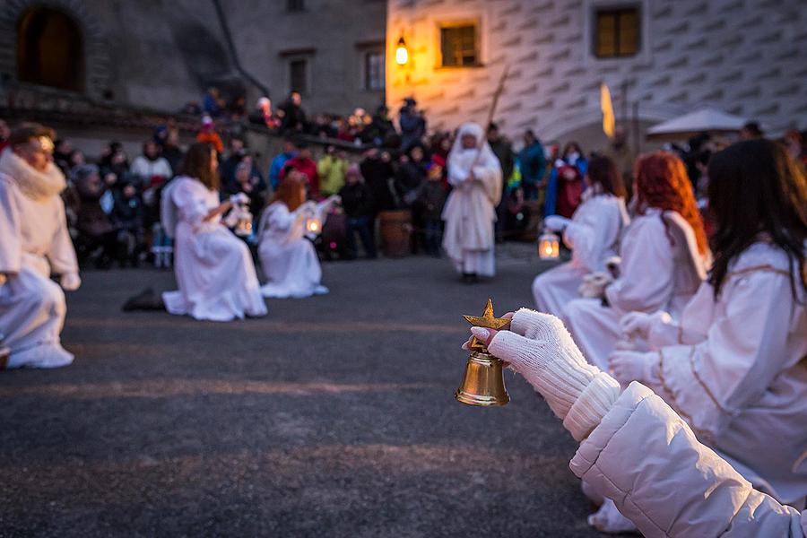 Lebende Krippe, 23.12.2016, Advent und Weihnachten in Český Krumlov