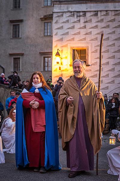 Live Nativity Scene, 23.12.2016, Advent and Christmas in Český Krumlov