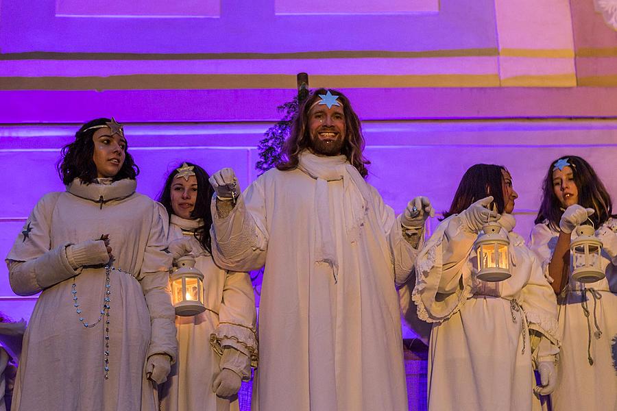 Live Nativity Scene, 23.12.2016, Advent and Christmas in Český Krumlov