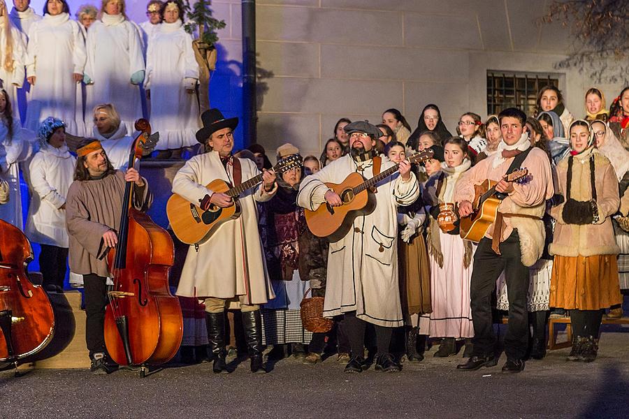 Live Nativity Scene, 23.12.2016, Advent and Christmas in Český Krumlov