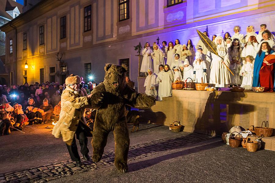 Live Nativity Scene, 23.12.2016, Advent and Christmas in Český Krumlov