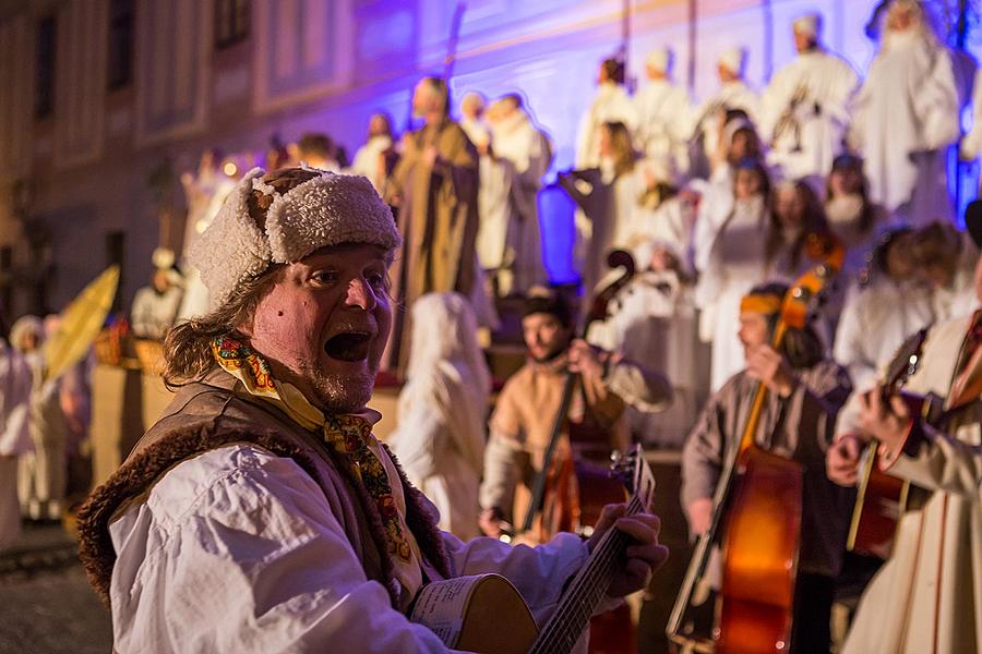 Lebende Krippe, 23.12.2016, Advent und Weihnachten in Český Krumlov