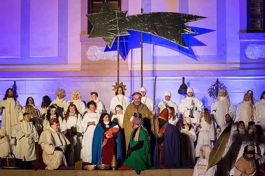 Live Nativity Scene, 23.12.2016, Advent and Christmas in Český Krumlov