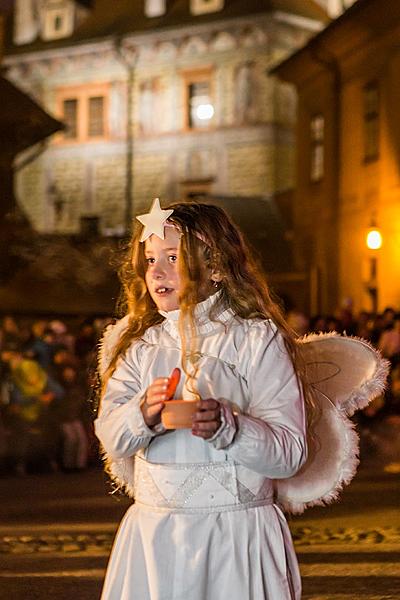 Lebende Krippe, 23.12.2016, Advent und Weihnachten in Český Krumlov