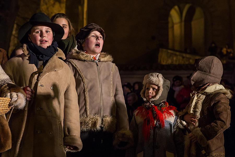 Live Nativity Scene, 23.12.2016, Advent and Christmas in Český Krumlov