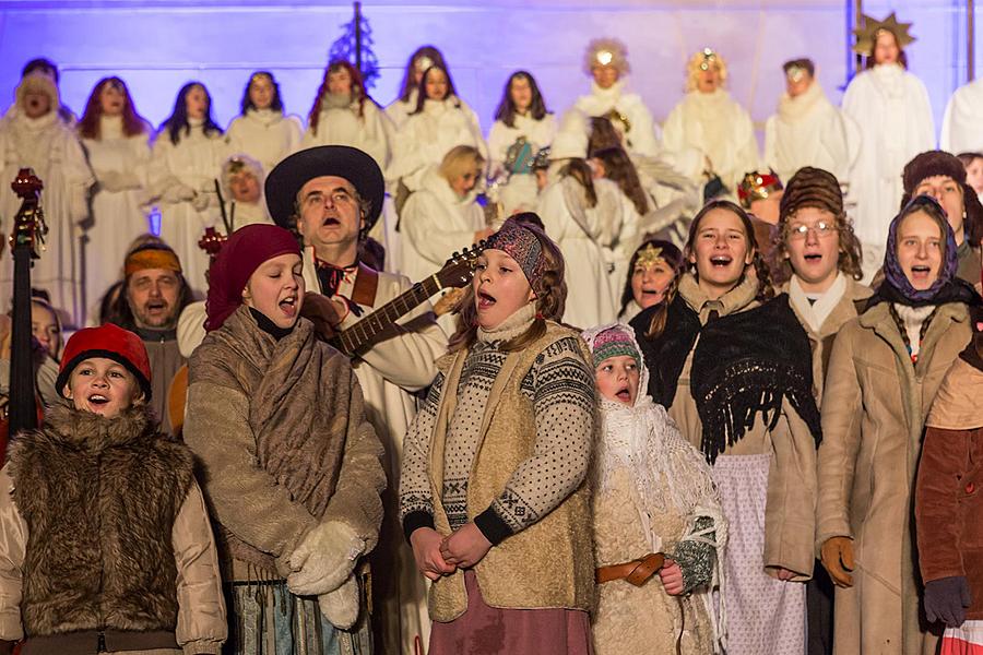 Live Nativity Scene, 23.12.2016, Advent and Christmas in Český Krumlov