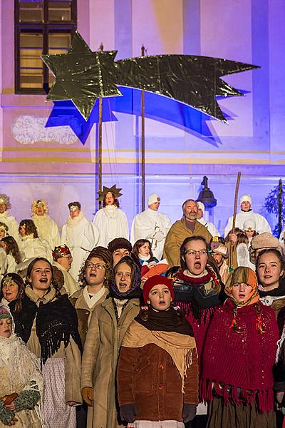 Live Nativity Scene, 23.12.2016, Advent and Christmas in Český Krumlov