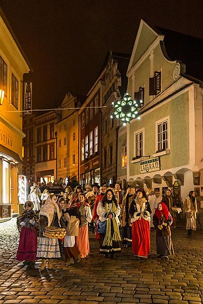 Lebende Krippe, 23.12.2016, Advent und Weihnachten in Český Krumlov