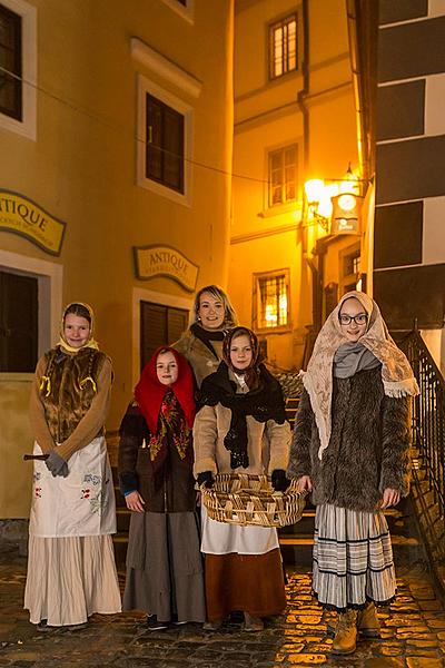 Lebende Krippe, 23.12.2016, Advent und Weihnachten in Český Krumlov
