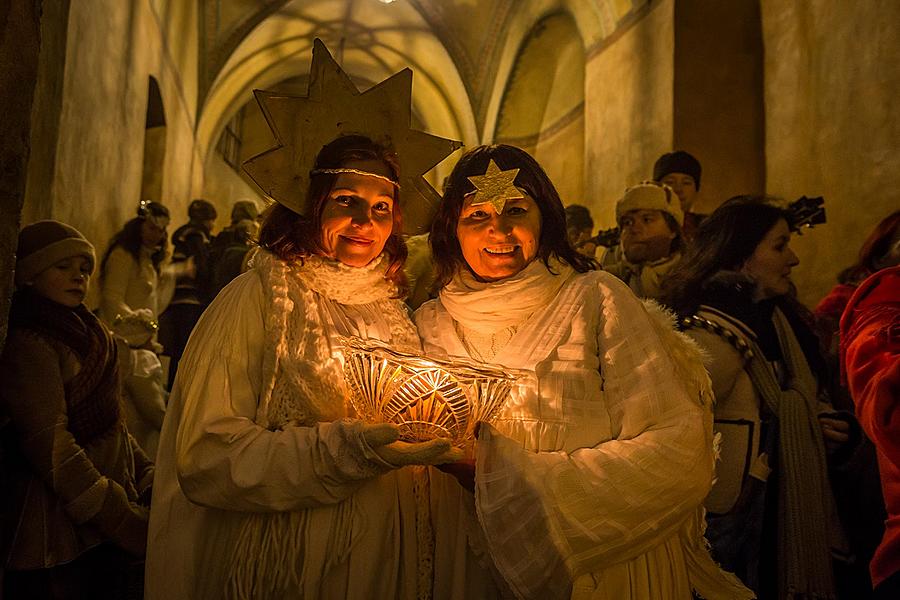 Lebende Krippe, 23.12.2016, Advent und Weihnachten in Český Krumlov