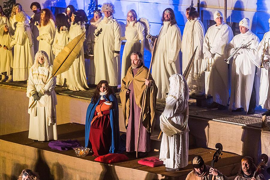 Live Nativity Scene, 23.12.2016, Advent and Christmas in Český Krumlov