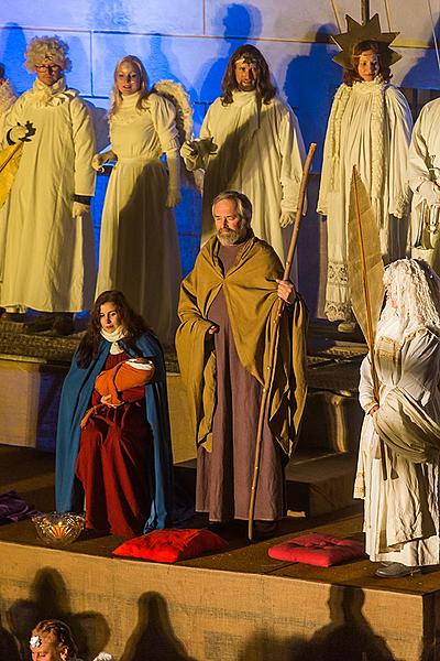 Live Nativity Scene, 23.12.2016, Advent and Christmas in Český Krumlov