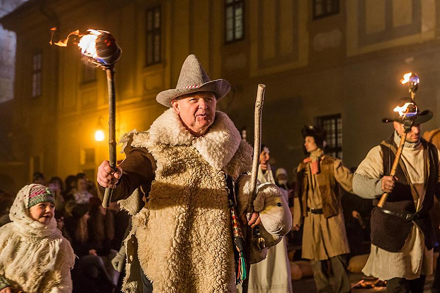 Lebende Krippe, 23.12.2016, Advent und Weihnachten in Český Krumlov