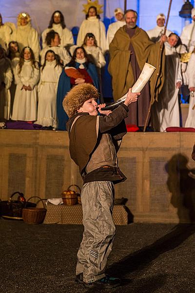 Live Nativity Scene, 23.12.2016, Advent and Christmas in Český Krumlov