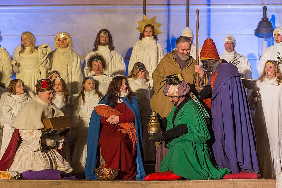 Live Nativity Scene, 23.12.2016, Advent and Christmas in Český Krumlov