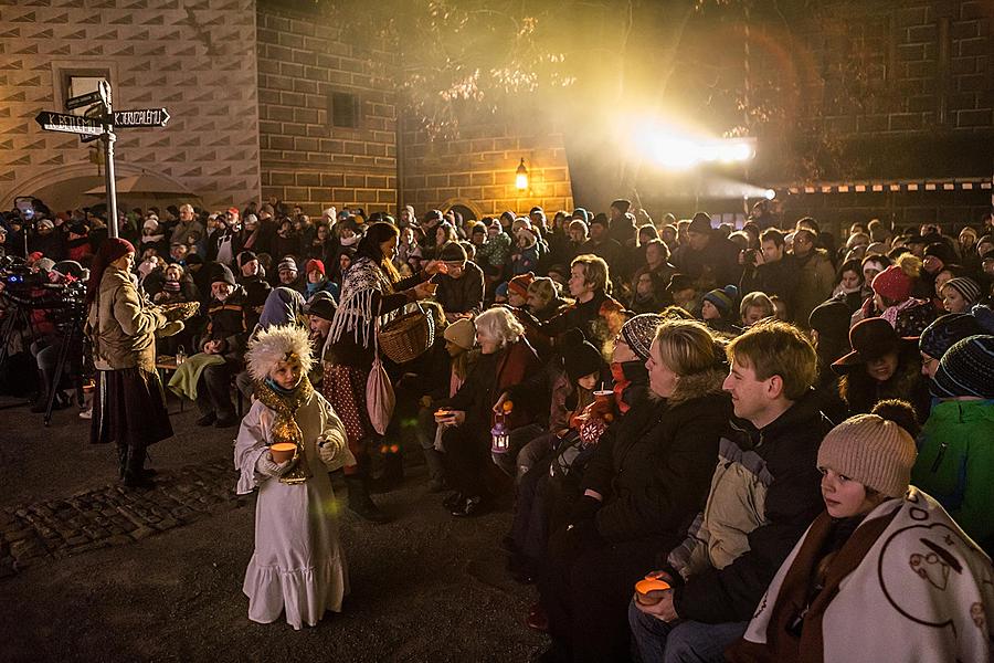 Live Nativity Scene, 23.12.2016, Advent and Christmas in Český Krumlov