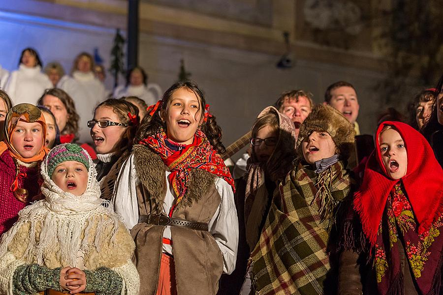 Lebende Krippe, 23.12.2016, Advent und Weihnachten in Český Krumlov