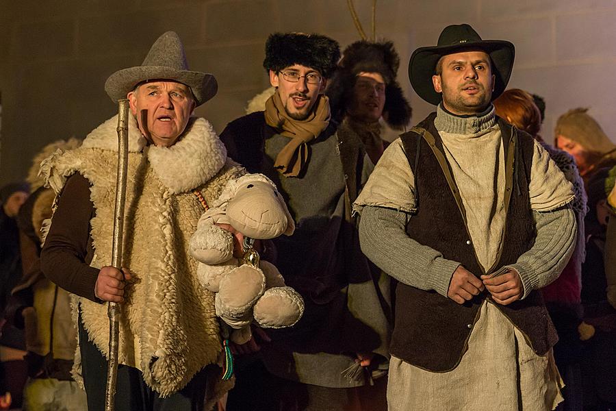 Live Nativity Scene, 23.12.2016, Advent and Christmas in Český Krumlov