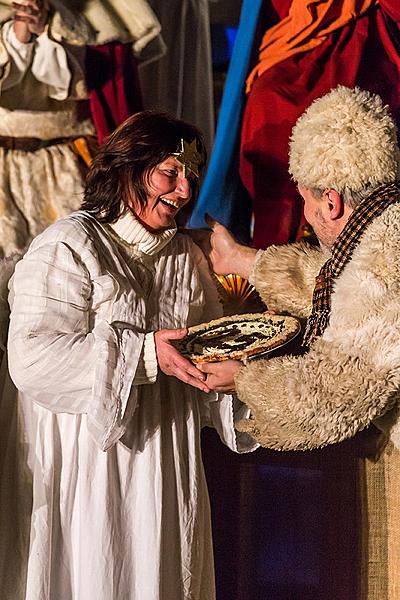 Live Nativity Scene, 23.12.2016, Advent and Christmas in Český Krumlov