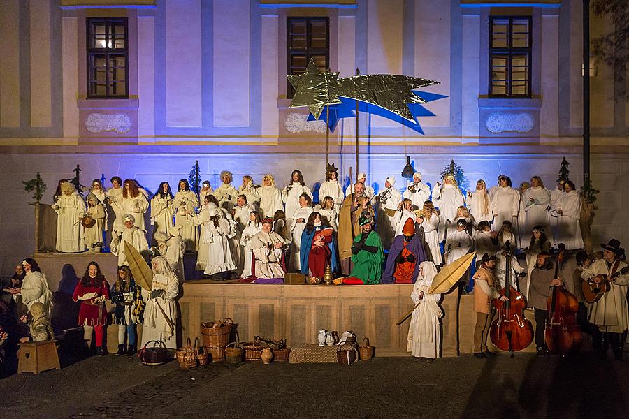 Live Nativity Scene, 23.12.2016, Advent and Christmas in Český Krumlov