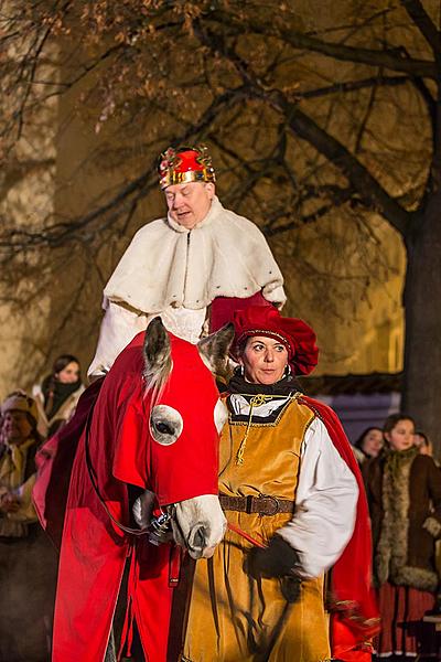 Lebende Krippe, 23.12.2016, Advent und Weihnachten in Český Krumlov