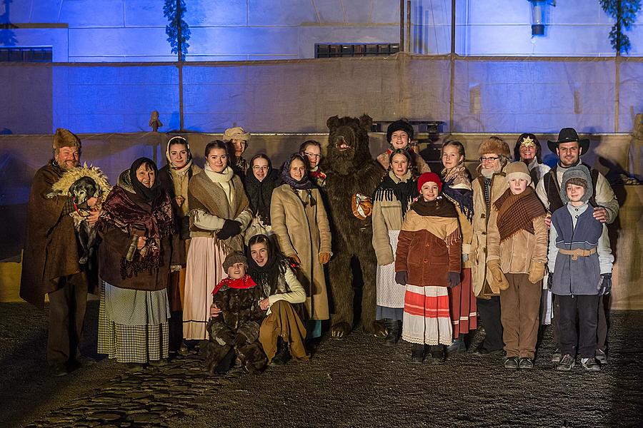 Live Nativity Scene, 23.12.2016, Advent and Christmas in Český Krumlov