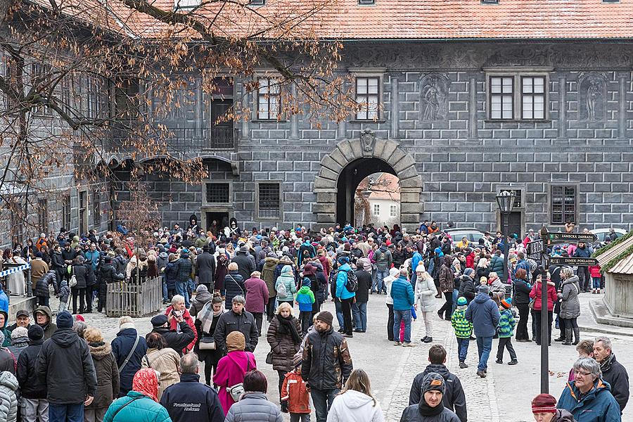 Bärenweihnachten, 24.12.2016, Advent und Weihnachten in Český Krumlov