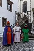 Drei Könige, 6.1.2017, Advent und Weihnachten in Český Krumlov, Foto: Lubor Mrázek