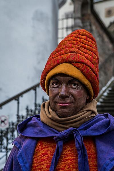 Three Kings, 6.1.2017, Advent and Christmas in Český Krumlov