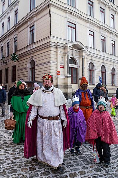 Drei Könige, 6.1.2017, Advent und Weihnachten in Český Krumlov