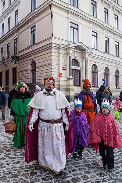 Drei Könige, 6.1.2017, Advent und Weihnachten in Český Krumlov