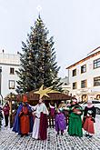 Drei Könige, 6.1.2017, Advent und Weihnachten in Český Krumlov, Foto: Lubor Mrázek