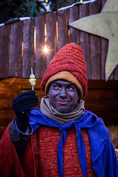 Three Kings, 6.1.2017, Advent and Christmas in Český Krumlov