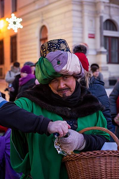 Drei Könige, 6.1.2017, Advent und Weihnachten in Český Krumlov