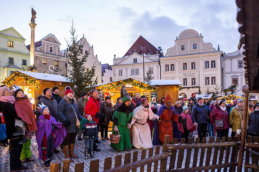 Drei Könige, 6.1.2017, Advent und Weihnachten in Český Krumlov