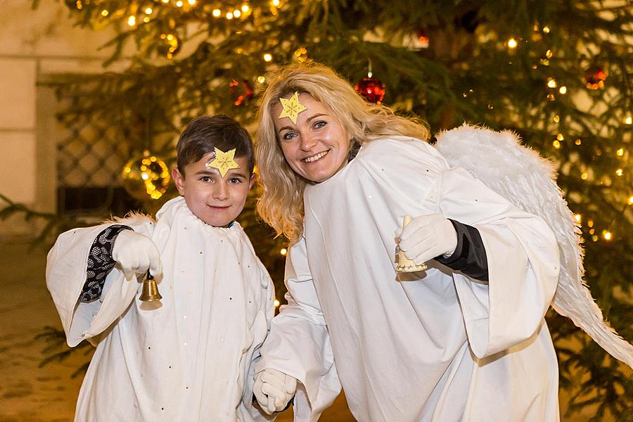 Lebende Krippe, 23.12.2016, Advent und Weihnachten in Český Krumlov