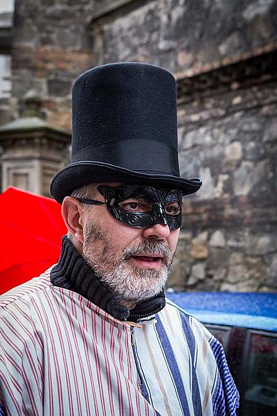 Carnival parade in Český Krumlov, 28th February 2017