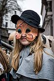 Carnival parade in Český Krumlov, 28th February 2017, photo by: Lubor Mrázek