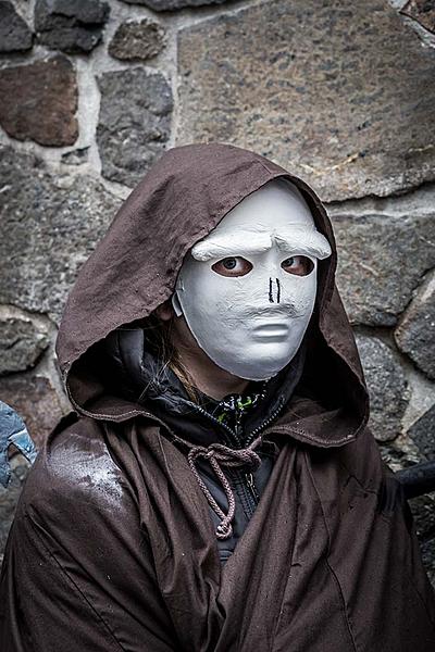 Carnival parade in Český Krumlov, 28th February 2017