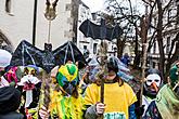 Carnival parade in Český Krumlov, 28th February 2017, photo by: Lubor Mrázek
