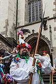 Carnival parade in Český Krumlov, 28th February 2017, photo by: Lubor Mrázek