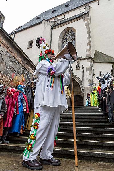 Masopustní průvod v Českém Krumlově, 28. února 2017