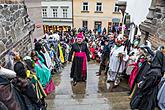 Carnival parade in Český Krumlov, 28th February 2017, photo by: Lubor Mrázek