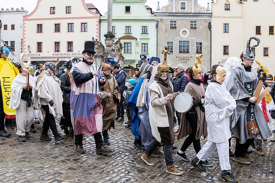 Karnevalsumzug, 28. Februar 2017, Fasching Český Krumlov