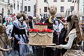 Carnival parade in Český Krumlov, 28th February 2017, photo by: Lubor Mrázek