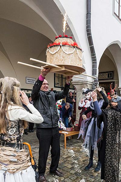 Karnevalsumzug, 28. Februar 2017, Fasching Český Krumlov