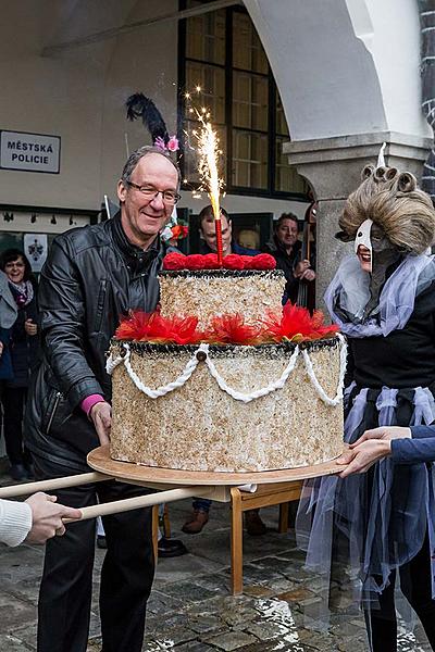 Karnevalsumzug, 28. Februar 2017, Fasching Český Krumlov