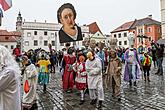 Carnival parade in Český Krumlov, 28th February 2017, photo by: Lubor Mrázek