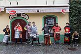 Carnival parade in Český Krumlov, 28th February 2017, photo by: Lubor Mrázek