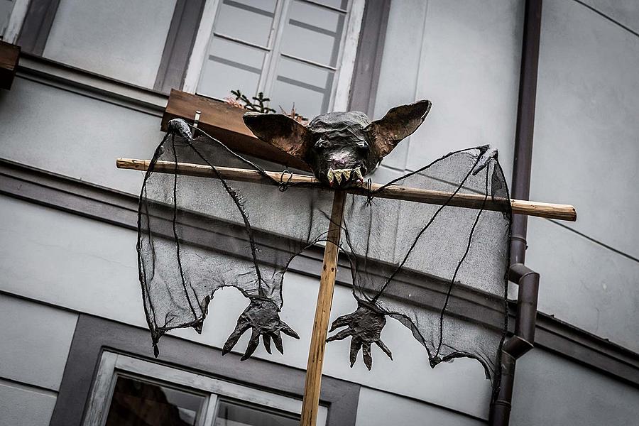 Carnival parade in Český Krumlov, 28th February 2017